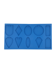 Molde de Silicone Pingentes Diversos