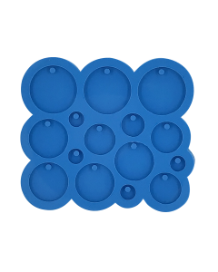 Molde de Silicone Pingentes Redondos