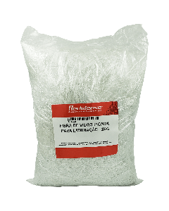 Fibra de Vidro Picada para Laminação (01 Kg)