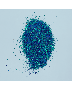 Glitter Verde escuro e Azul Camaleão Dark Green/Blue (30 g)