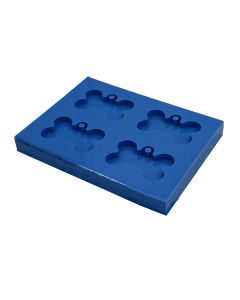 Molde de Silicone Osso Coleira P
