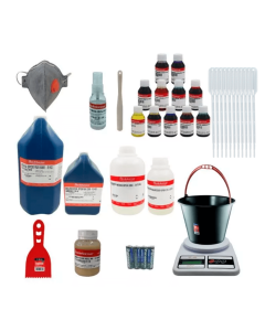 Kit Fabricação de Mesas Resinadas com Corantes Translúcidos