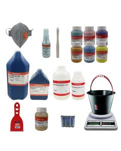 Kit Fabricação de Mesas Resinadas com Pigmentos Candy Colors