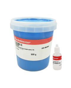 Borracha De Silicone Azul Alta Flexibilidade para Moldes Com Catalisador (515 g)