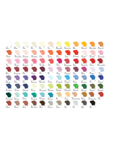 Kit com Todas as Tintas Acrílicas Acrilex Nature Colors (95 cores)