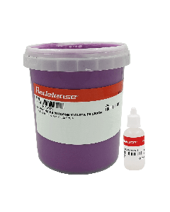 Borracha de Silicone Violeta com Essência de Tutti-frutti Com Catalisador (515 g)