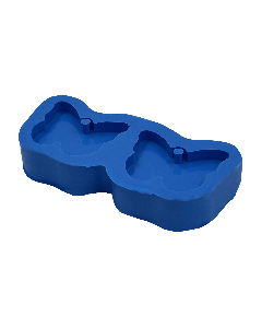 Molde de Silicone Chaveiro Borboleta Dupla