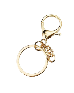 Argola Italiana com Fecho Lagosta Dourada (05 Un)