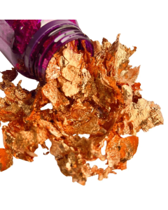 Folhas/Flocos Rosê para Artesanato (100 ml)