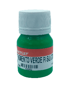 Pigmento Verde para Borracha de Silicone (20 g)