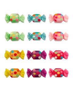 Charms Apliques para Decoração Balas (12 Un)