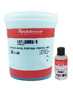 Gel Coat Iso Azul Piscina Com Catalisador (1,030 Kg)