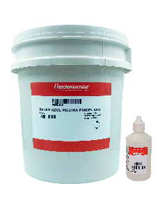 Gel Coat Iso Azul Piscina Com Catalisador (4,100 Kg)