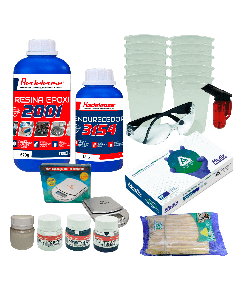 Kit Efeito Mar em Resina Epoxi (Curso Mar de Resina)