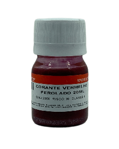 Corante Vermelho Perolado (20 ml)