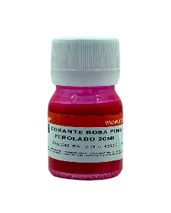 Corante Rosa Pink Perolado (20 ml)