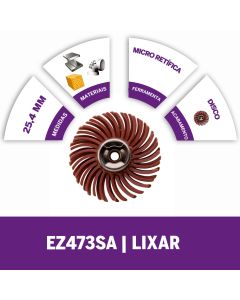 Escova Abrasivo Dremel Para Detalhes De 25,4mm De Grão Fino Dremel (Modelo EZ473SA)