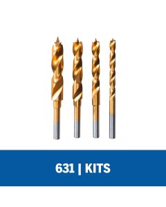 Kit De Brocas Dremel Com Ponta De Hélice 4 Peças (Modelo 631)