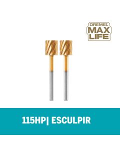 Escareador Dremel Max Life Para Esculpir De Ponta Quadrada De 7,9mm (Modelo 115HP)