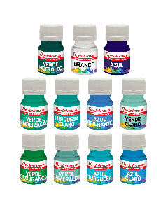 Kit Pigmentos em Pasta para Efeito Mar (Econômico)