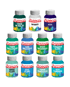 Kit Pigmentos em Pasta para Efeito Mar