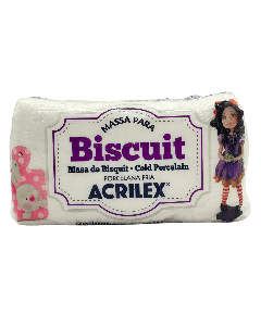 Massa para Biscuit Natural Acrilex (500 g)