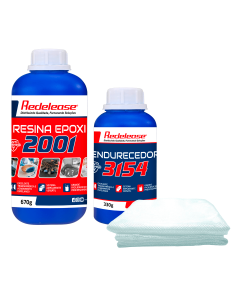 Kit Resina Epóxi e Tecido de Fibra de Vidro 110