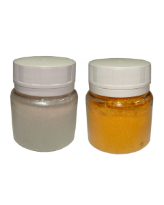 Kit Pigmentos Perolados Ouro e Branco