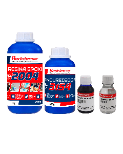 Resina Epoxi Baixa de Viscosidade + Corante Azul + Siladit 53