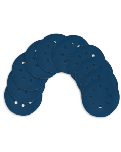 Kit Disco de Lixa com Velcro 125mm 5" Grão 800 para Lixadeira Roto Orbital (10un)