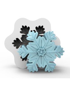 Molde de Silicone Floco de Neve