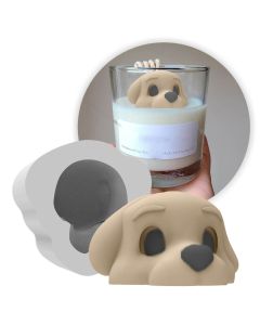 Molde de Silicone Cachorro Escondido