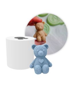 Molde de Silicone Ursinho com Camiseta