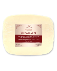 Cera de Coco para Velas 100% Vegana Vegetal (01Kg)