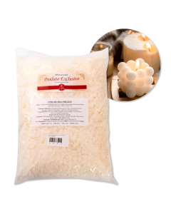 Cera de Soja Mix Eco para Velas Artesanais (500 g)