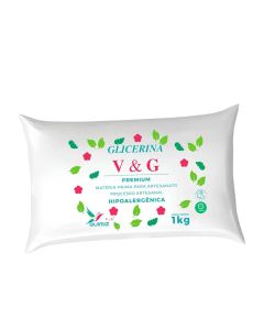 Base Glicerinada hipoalergênica Transparente (01 Kg)