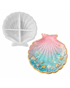 Molde de Silicone Porta Joias Concha