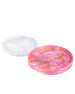 Molde de Silicone Formato Bandeja Redonda Grande