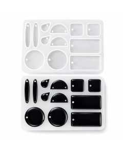 Molde de Silicone Formato Bijuterias Modelo 4