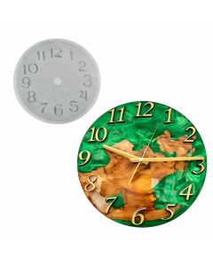 Molde de Silicone Formato Relógio Pequeno 10,4cm